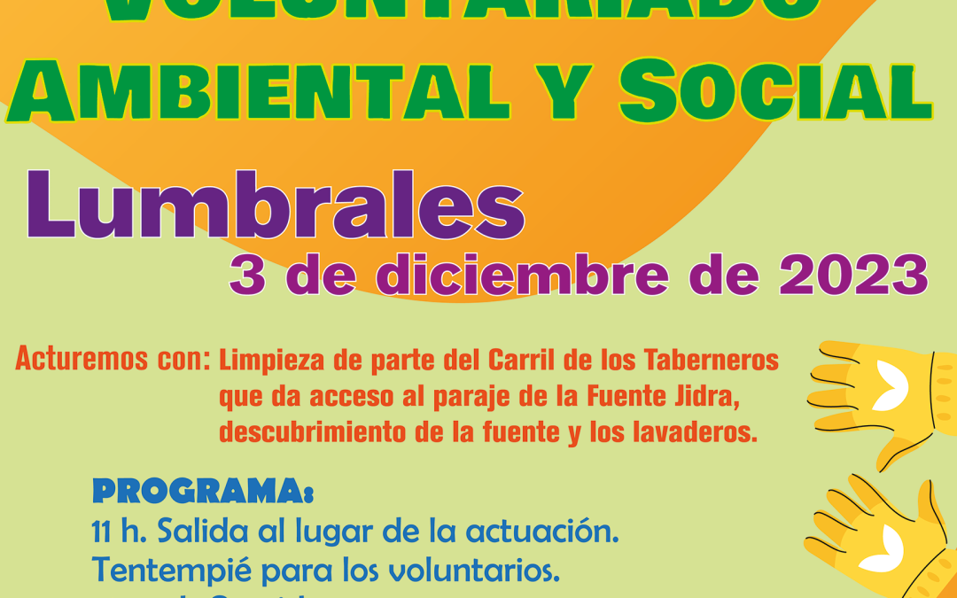Voluntariado Ambiental y Social en Lumbrales