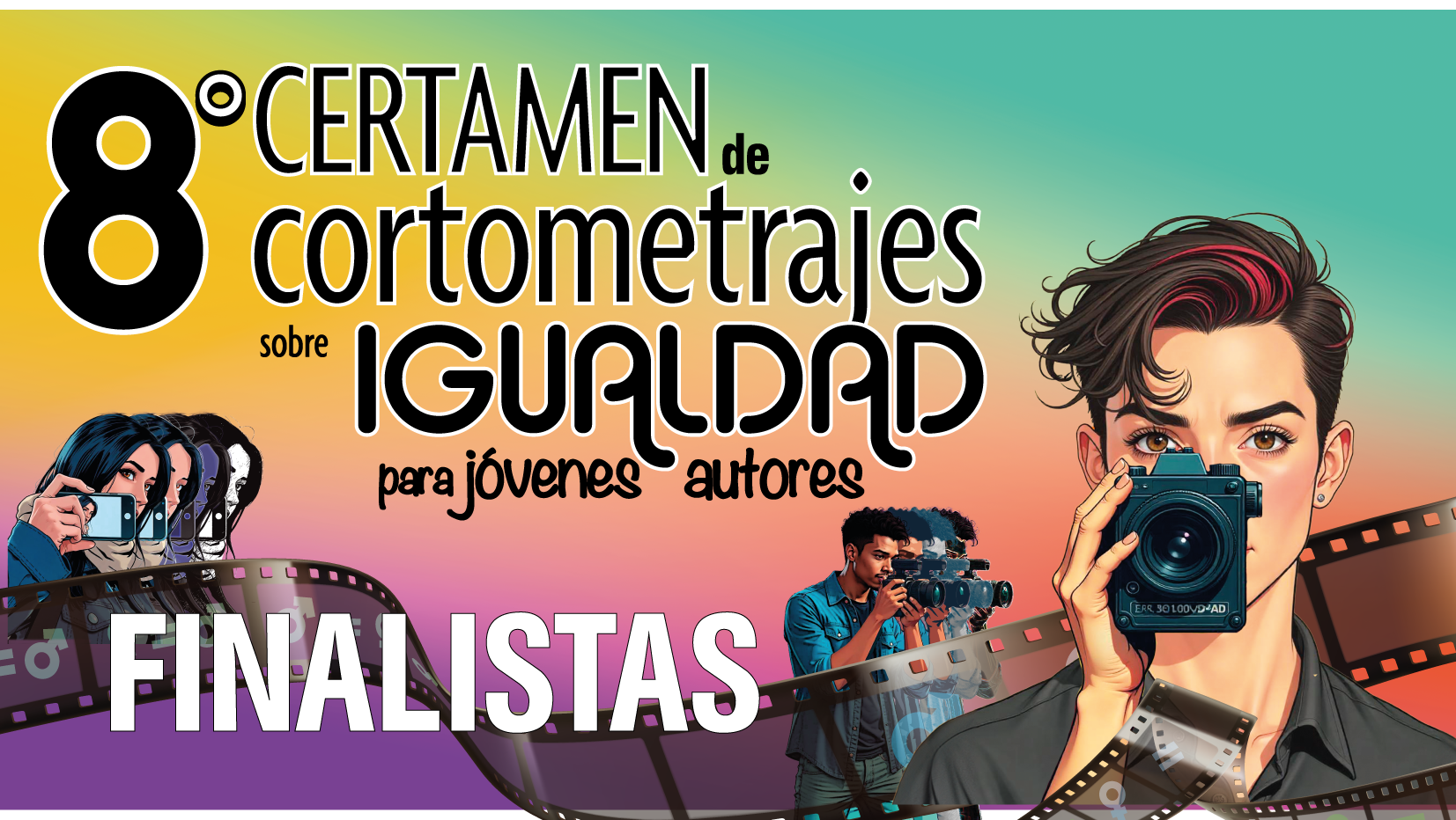 Ganadores y Finalistas 8º Certamen de Cortos sobre Igualdad
